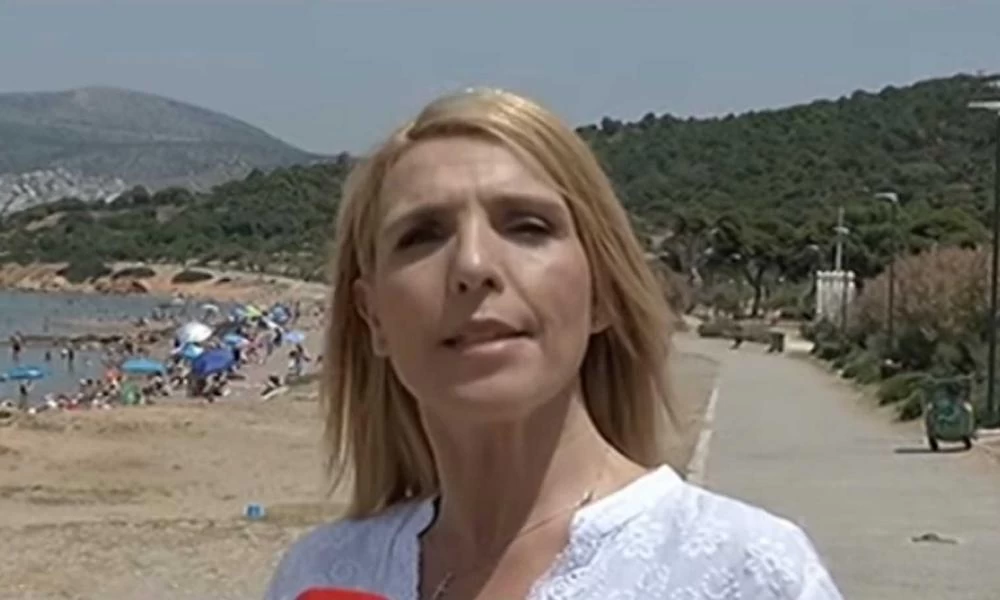 Με τις πέτρες "πήραν" δημοσιογράφο την ώρα που έκανε ρεπορτάζ σε παραλία